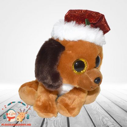 TY Beanie Boos Howlidays csillogó szemű karácsonyi plüss kutya, jobbról