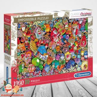 Vidám Karácsony – A Lehetetlen Puzzle 1000 db – Clementoni 39585 (Christmas Collection)