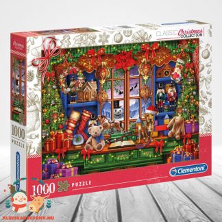 Karácsonyi ajándékbolt puzzle 1000 db – Clementoni 39581