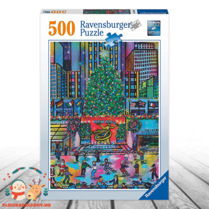 Rockefeller Karácsony puzzle, 500 db-os (Ravensburger 16424)